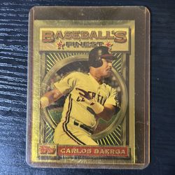 Carlos Baerga Baseball card
