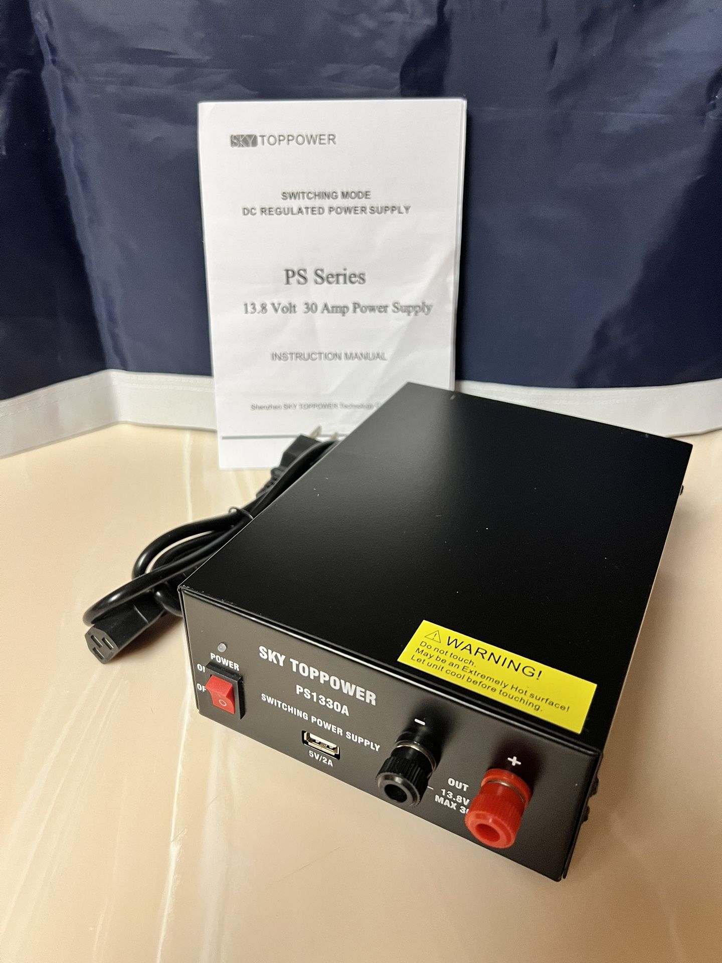 DC Power Supply for Ham Radio/30Amp Compact regulated bench power supply Lan AC to DC Converter