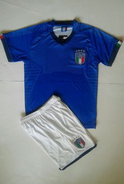 20 Children Italy Soccer Uniforms-Uniformes De Futbol