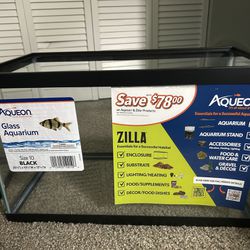 Two Brand New Never Used 10 Gallon Fish Tanks