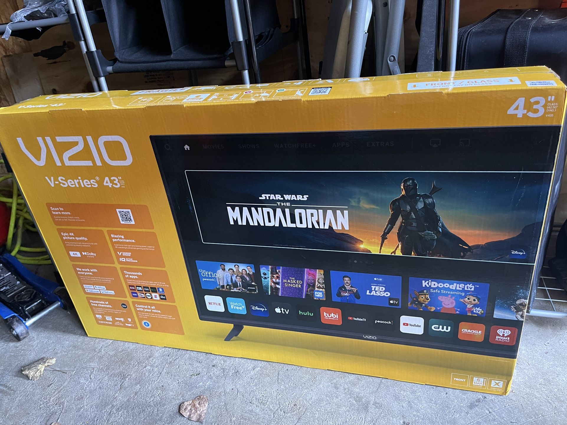 43’ Vizio V Series Smart Tv !
