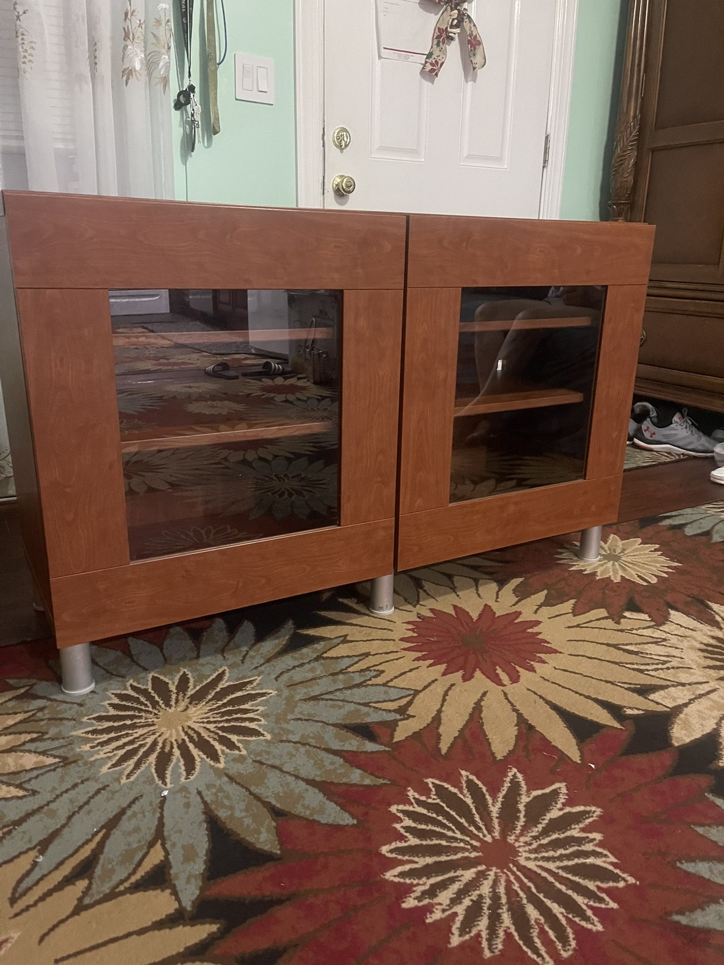 Brown TV Stand/ Cabinet