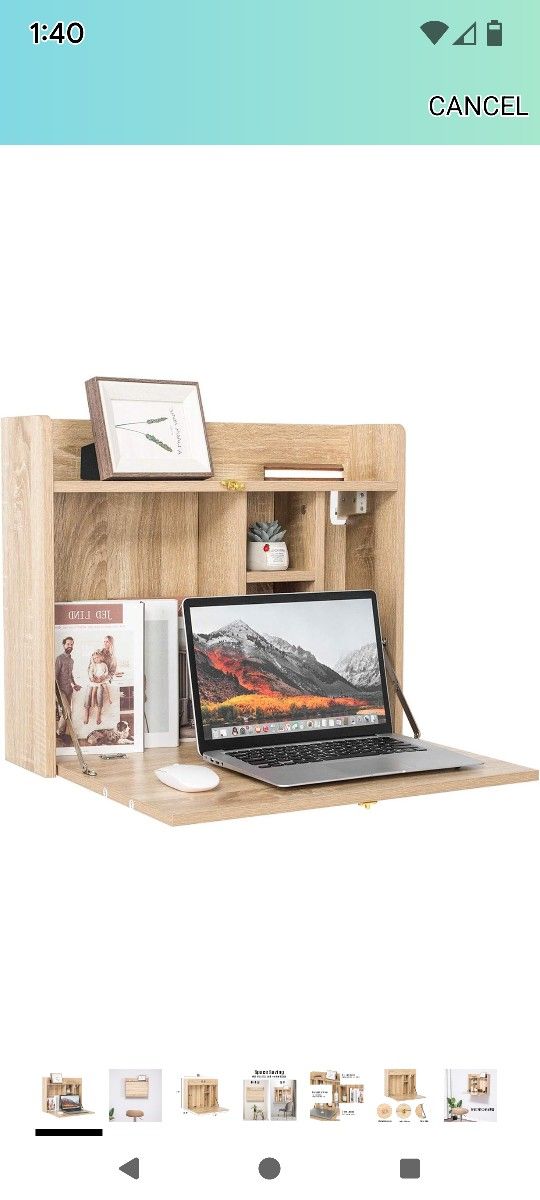 Wall Mounted Folding Desk