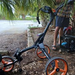 Tore treck cube golf push cart