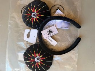 Disney California Adventure DCA Mickey Fun Wheel Ears Headband 20th Anniversary