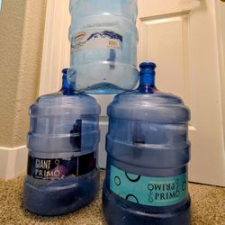 5 GALLON WATER BOTTLES