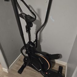YOSUDA Pro Cardio Climber Stepping Elliptical Machine, 3-in-1 Elliptical Machine Stair Stepper Trainer, Total Body Fitness Cross Trainer with Quiet Ma