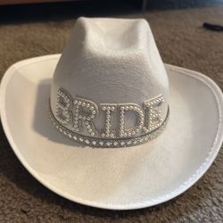 Bride Cowboy Hat