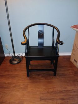 Classic Ming style chair. Solid wood.