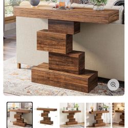 42” Entry Or Sofa Console Table (NEW)