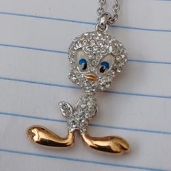 Tweety Pendant w/ Necklace