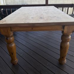 Solid Wood Dining Table 