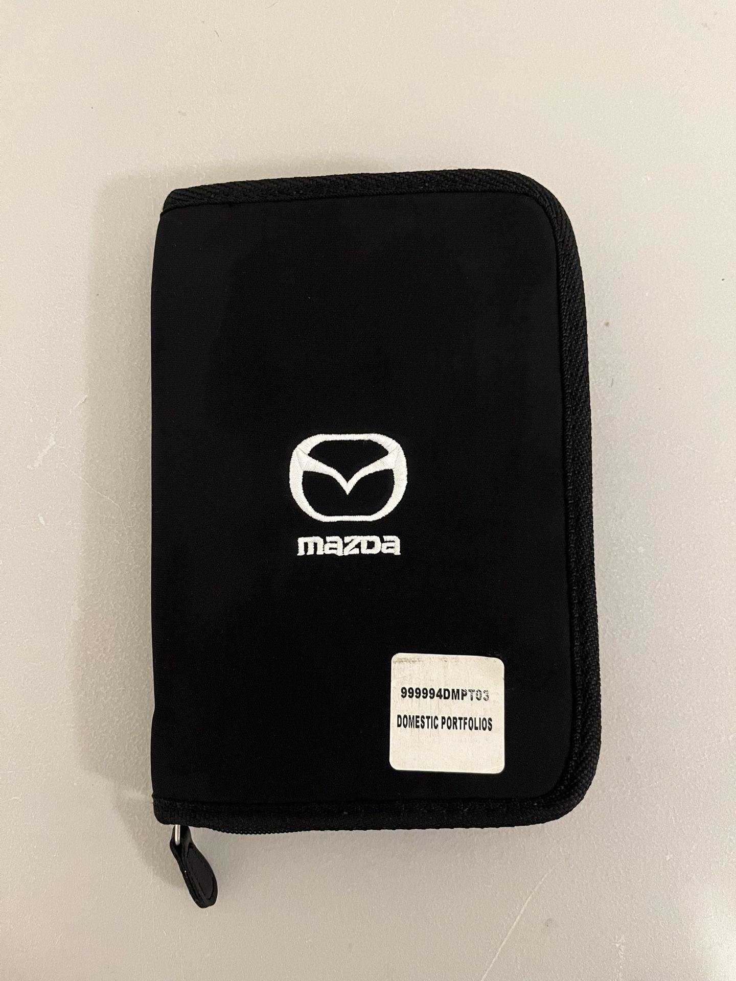 Mazda owners manual cover