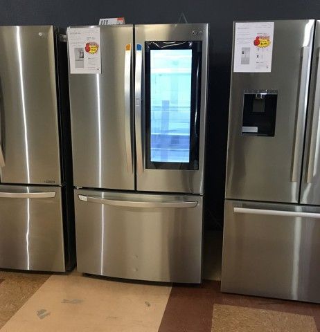 Lg Counter Depth French Instaview Door In Door Refrigerator With Ice Maker EJ