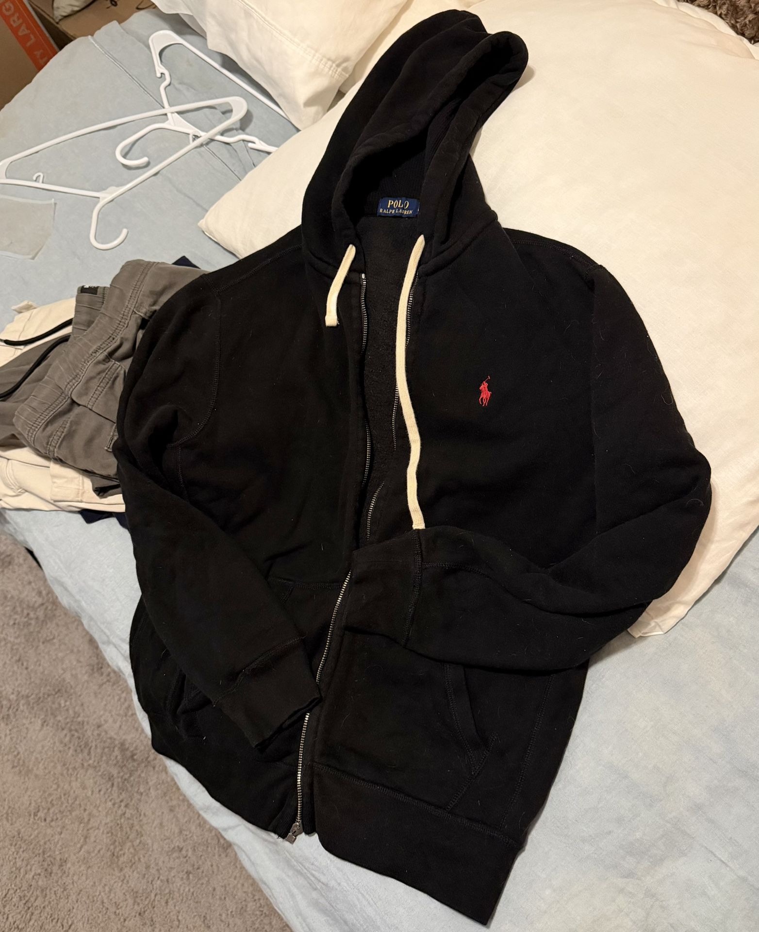 Polo Fleece Zip Up Large