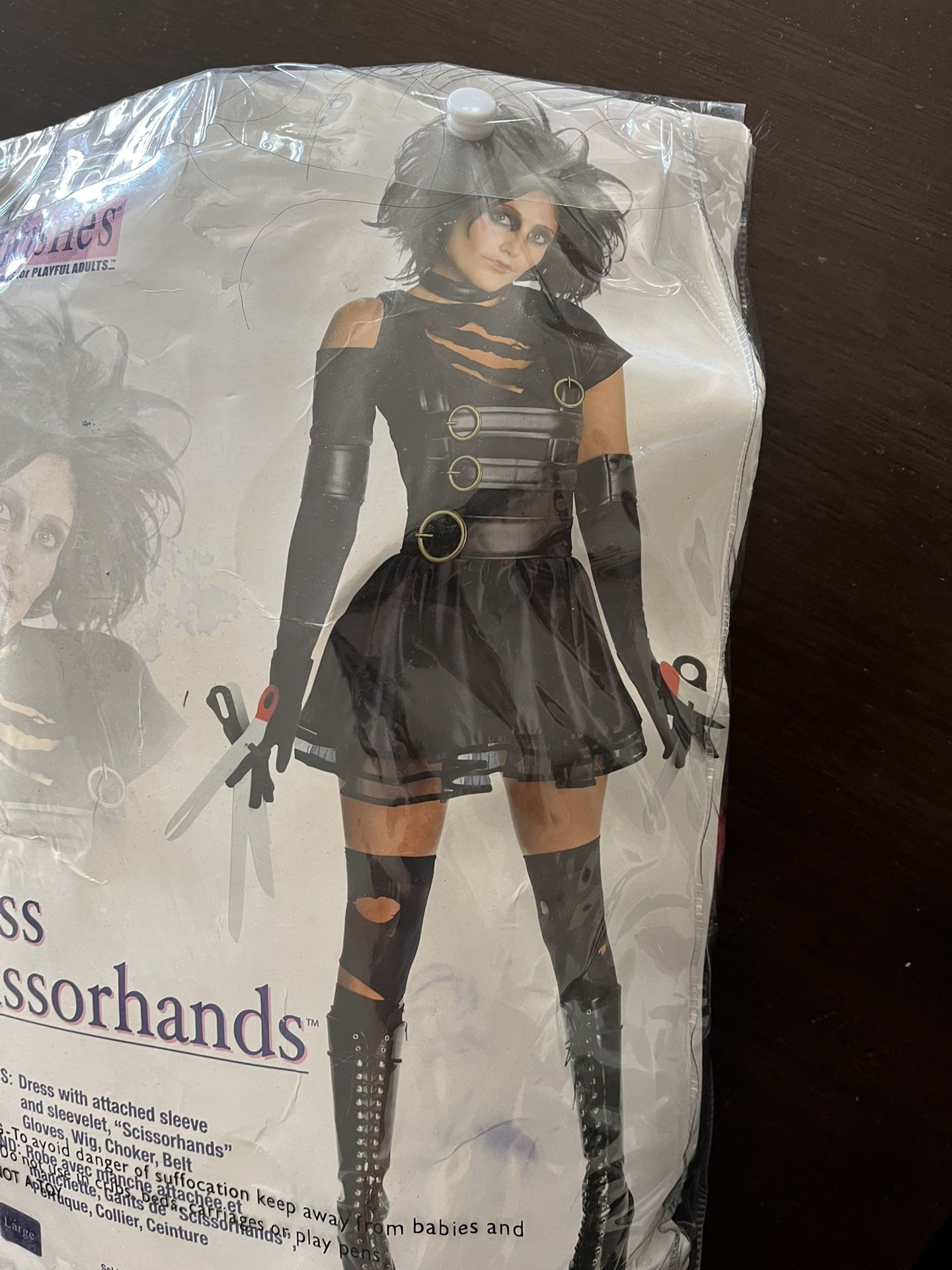 Miss Scissorhands Costume Large