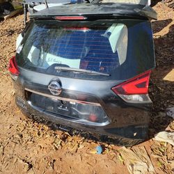 2014 To 2018 Nissan Rogue Rear Lift Gate Complete Glass Tail Lights And All The Hardware
