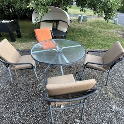 Outdoor Table And Chairs Set