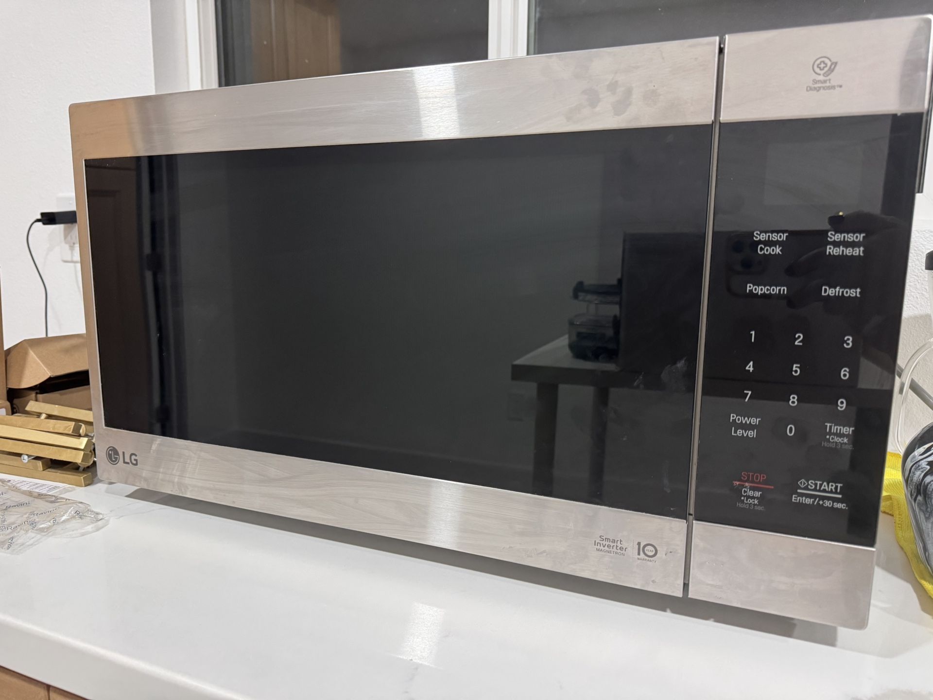 LG smart inverter microwave