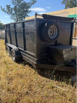 Dump Trailer 12x8x4