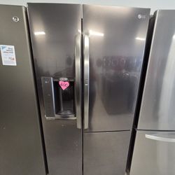 Side  By Side Refrigerator Used Good Condition 