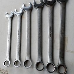 COMBINATION WRENCHES (6 WRIGHT TOOLS)