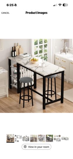Kitchen bar table