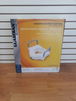 Locking Elevated Toilet Seat