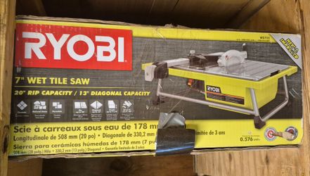 RYOBI  7" Wet Tile Cutter