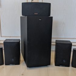 Boston Acoustics Surround Speakers with Subwoofer