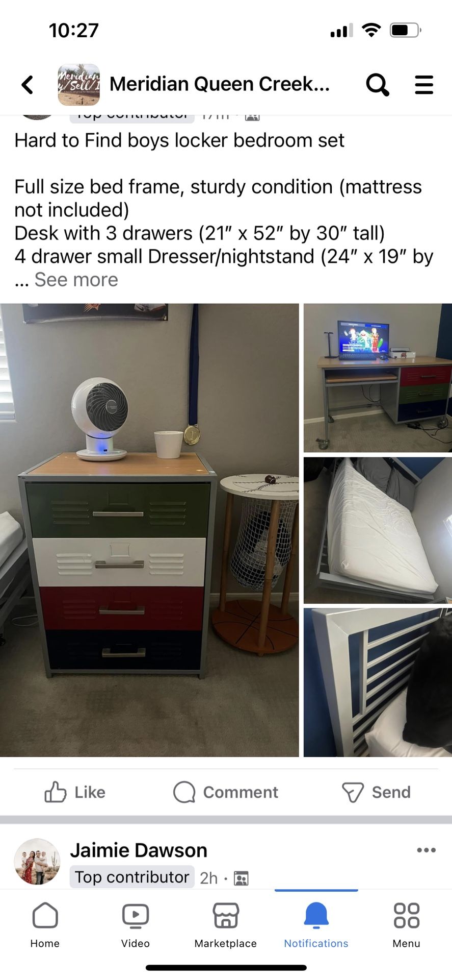 Boys locker Bedroom Set