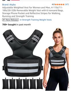 Adjustable  Weighted Vest for Women and Men,11-18lb