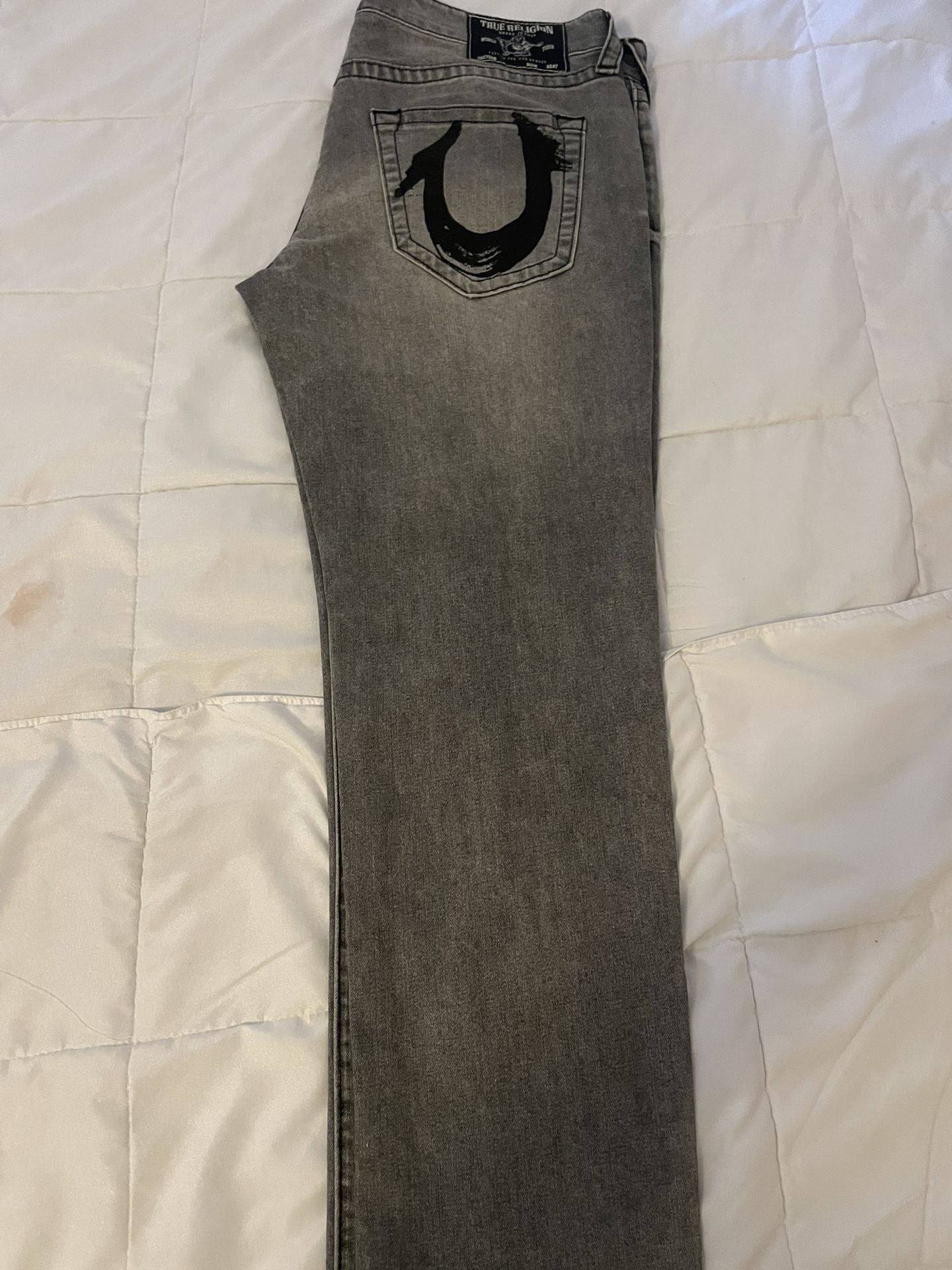 True Religion Rocco Painted HS Skinny Jeans