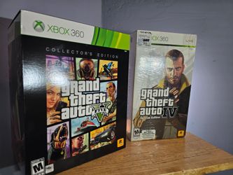 🔥🔥Brand New original sealed xbox 360 Grand Theft Auto 4&5 collectors edition! 🔥🔥