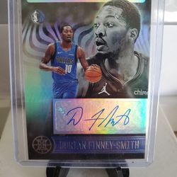 Mavericks Dorian Finney Smith Certified Autograph