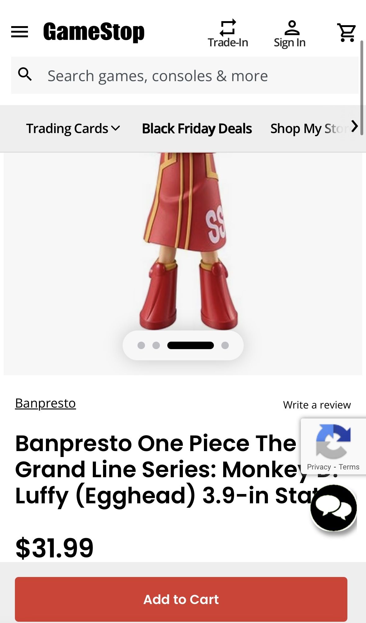 Banpresto One Piece The Grand Line Series: Monkey D. Luffy (Egghead)