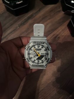 Casio G-Shock White Ana-Digi Watch