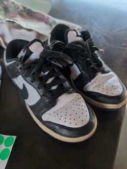 Nike Dunk Low Black White Sneakers