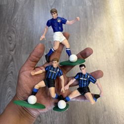 Vintage Starter Lineup Soccer Players Inter 