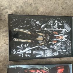 Deadpool/Ahsoka/Raven Artwork