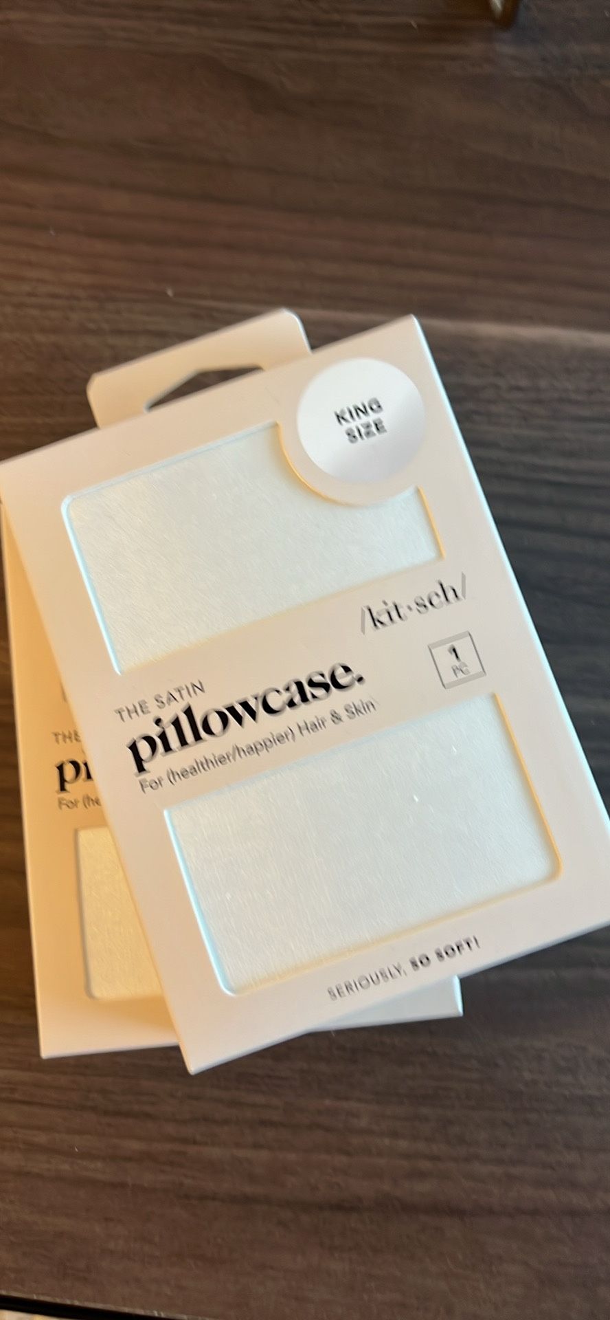 Satin pillow case king