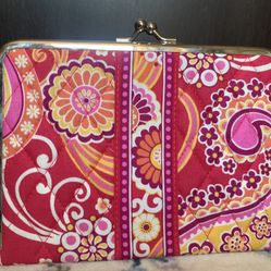 Vera Bradley “Raspberry Fizz” Wallet 4x6