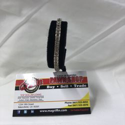 14kyg 8” Aprx 5.10CTW Tennis Bracelet 15.5G
