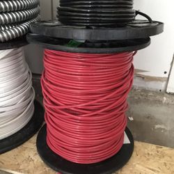 Red Wire Thhn 8awg.       620’ Length Left 