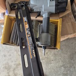 Framing Nail Gun And Nails