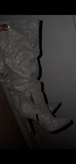 Sparkly High Boots Brand New 