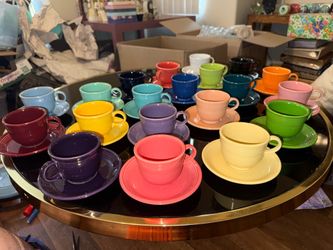 Huge Fiesta Ware Collection – 200+ Pieces – Many Colors & Retired Shades