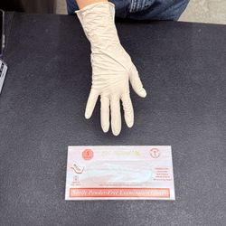 3.5 Mil Nitrile Gloves WHITE