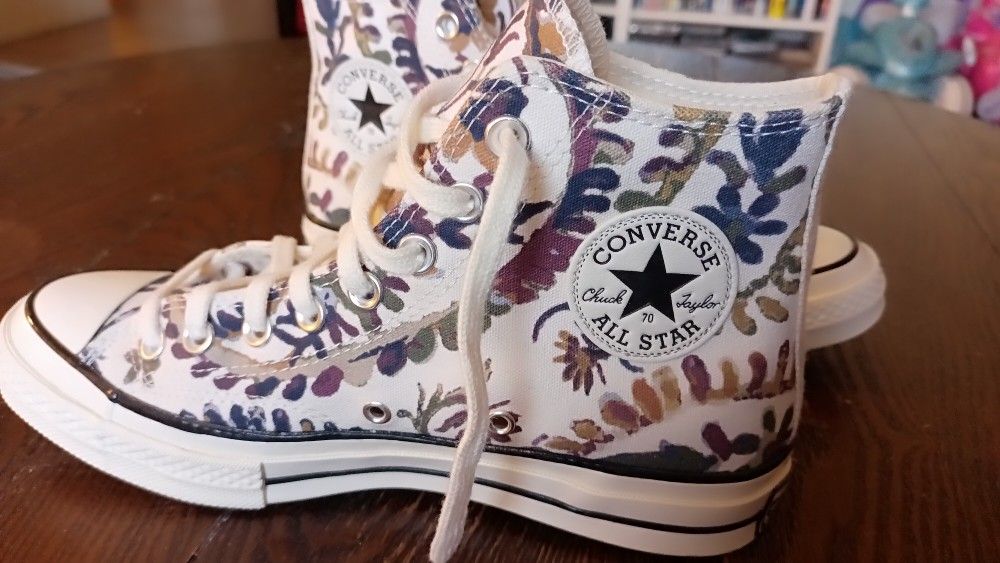Converse Chuck 70 High Top Fall Floral Size 9