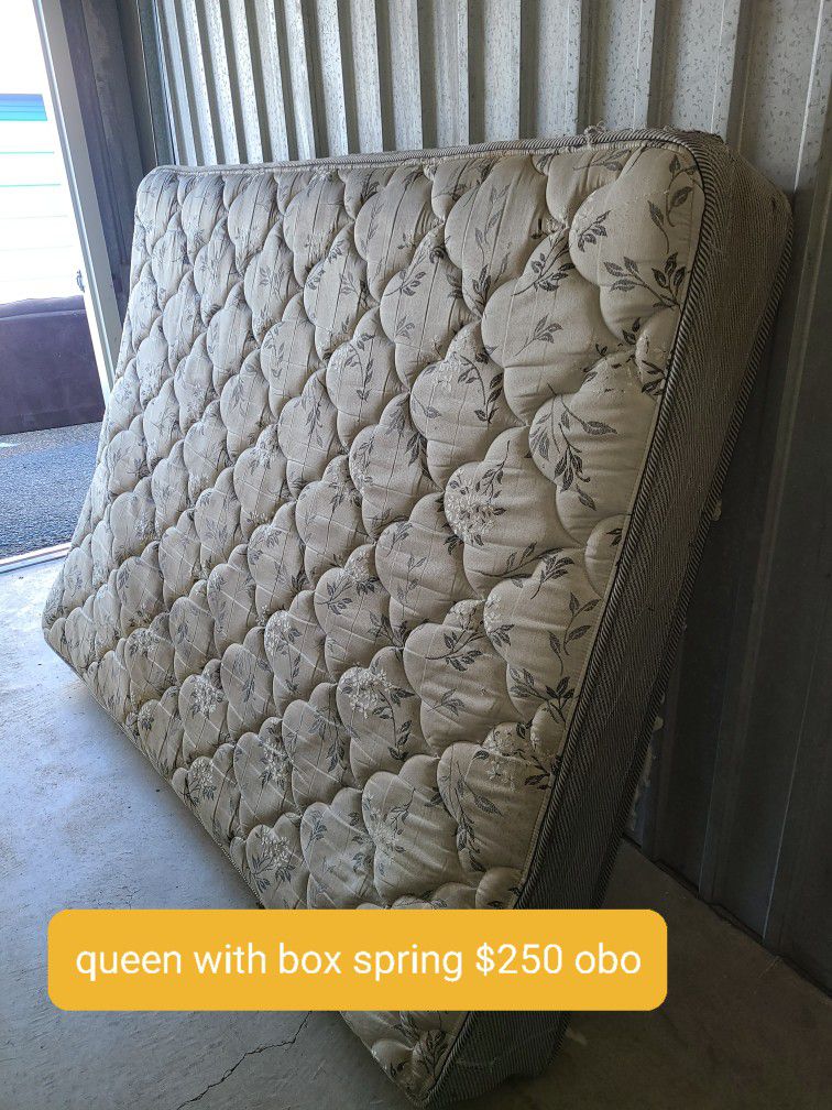 Queen Regular With Box Spring